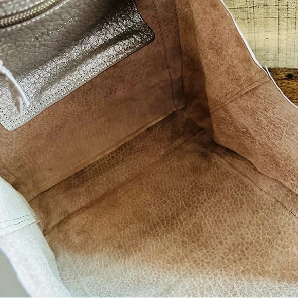 NWOT Foley + Corinna Rare Metallic Large Tote Bag - Picture 11 of 12